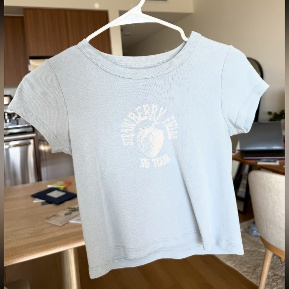 Brandy Melville Baby Tee Cropped T-Shirt